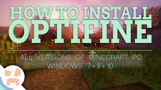 How to Download amp Install Optifine 1122  All Versions Windows [upl. by Woodall]