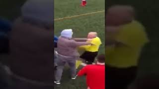 REFEREE HEADBUTTS MANAGER 🤯 shorts [upl. by Aloysius]