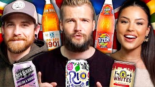 Americans Try BRITISH Drinks [upl. by Niddala]