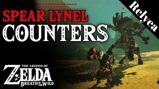 Zelda Breath of the Wild How to Fight Spear Lynels [upl. by Leina]