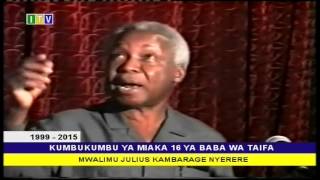 Kumbukumbu ya mwalimu Nyerere [upl. by Sasnett52]