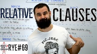 RELATIVE CLAUSE definingnondefining  ROCK YOUR ENGLISH 69 [upl. by Nnayar437]