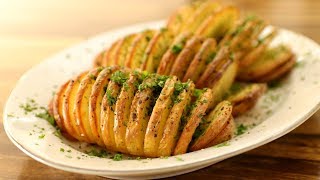 How to Make Hasselback potatoes [upl. by Ekenna935]