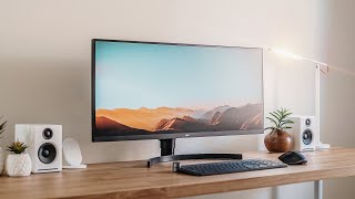 LG Ultra Wide Monitor Review 34WN750 [upl. by Lee520]