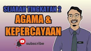 BAB 4 SEJARAH TINGKATAN 2 AGAMA DAN KEPERCAYAAN MASYARAKAT ALAM MELAYU [upl. by Hax979]