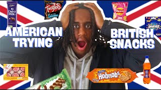 Americans Try British Snacks [upl. by Arval]