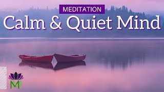 20 Minute Guided Meditation for Anxiety Quiet the Busy Mind  Mindful Movement [upl. by Foss]