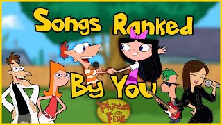 Weve Ranked PHINEAS and FERB Songs TOGETHER [upl. by Albina695]