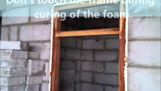 Door frame installationwmv [upl. by Julia]