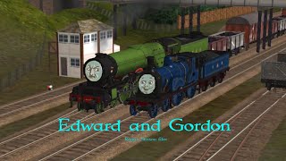 TRAINZ 2 RWS Edward and Gordon [upl. by Aslin143]