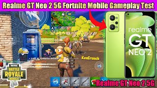 Realme GT Neo 2 Fortnite Mobile Gameplay Test Realme GT Neo 2 Fortnite Gaming TestGlister Gaming [upl. by Helyn]