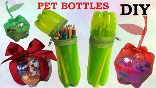 10 DIY Creative Ways to Reuse  Recycle Plastic Bottles part 1 [upl. by Esej]