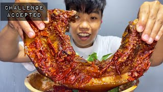 1KG SPICY PORK BELLY CHALLENGE  SeramBrothers Meitei Mukbang [upl. by Liebman]