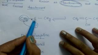 Tautomerism structural isomerism [upl. by Ziza]