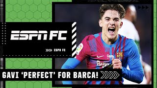 Gavi ‘JUST PERFECT’ for Barcelona vs Elche  ESPN FC [upl. by Porett]