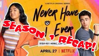 Never Have I Ever Season 1 Recap [upl. by Wilser114]