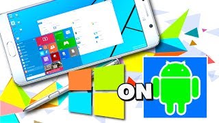 Install and RUN WINDOWS 1087XP95 on ANDROID  NO ROOT 2017 StepbyStep Guide [upl. by Bronwyn570]