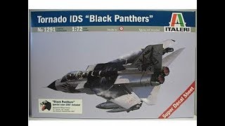 Tornado IDS Black Panther ITALERI 172 Box Peek [upl. by Gawen]