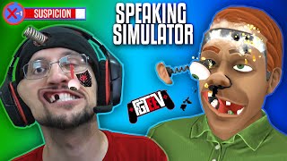 SPEAKING SIMULATOR Hilarious I forgot how to Talk Game FGTeeV Robot or Human [upl. by Olotrab]