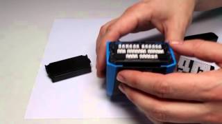 How to Refill PreInked Stamps [upl. by Yhtimit]