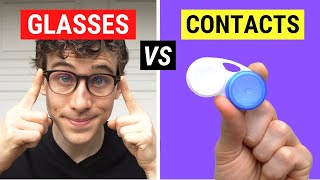 Glasses vs Contacts  Which is Better [upl. by Neellok]