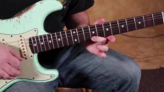 Eric Clapton Guitar Licks A minor Pentatonic [upl. by Oiretule269]