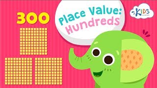 Place Value Hundreds for 2nd Grades  Kids Academy [upl. by Arlena]