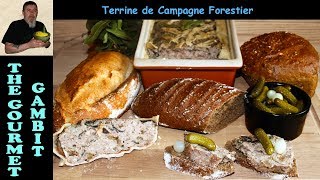 Terrine de Campagne Forestier  French Bistro Recipe [upl. by Griffy]