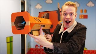 Nintendo Labo VR Blaster Gameplay [upl. by Skipton10]