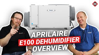 Aprilaire E100 Dehumidifier Overview  Lower Humidity in Larger Basements and Crawl Spaces [upl. by Blood501]