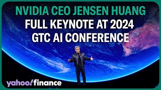 Nvidia CEO Jensen Huang full keynote at GTC 2024 [upl. by Faline165]