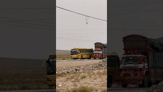 Daewoo Bus Arrives Quetta From Karachi daewoo [upl. by Enivid896]