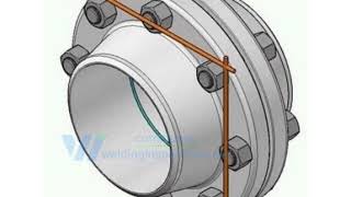 Flange alignment [upl. by Aurelia]