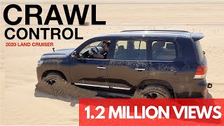 Crawl Control on the 2020 Land Cruiser  Getting Unstuck From Sand  Self Recovery [upl. by Oyam844]