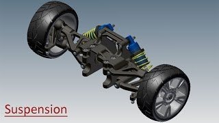 Suspension SolidWorks Tutorial [upl. by Damahom]