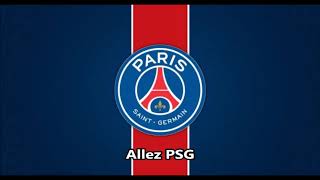 Paris Saint Germain Anthem Allez PSG Hymne with Lyrics Paroles HD [upl. by Santini829]