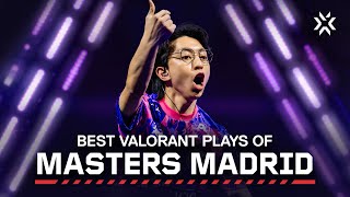 Top 10 Plays  VALORANT Masters Madrid [upl. by Melas]