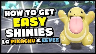 How to get EASY SHINY POKEMON in Lets Go Pikachu And Eevee  Best Shiny Hunting Guide [upl. by Annmaria]