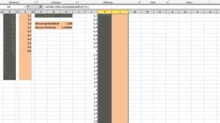 Normaalverdeling in excel [upl. by Essa82]