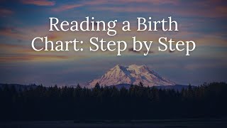 Reading a Birth Chart Step by Step [upl. by Baruch]