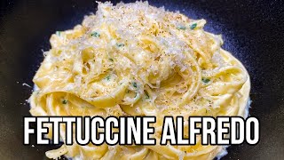 Fettuccine Alfredo  How To Make Recipe [upl. by Dnomad]