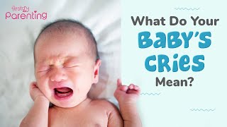 Understanding What Your Baby’s Cry Means [upl. by Anined]