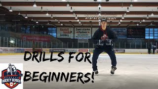 Ice Skating Drills for Beginners [upl. by Attwood838]