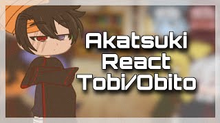 Akatsuki React TobiObito ●Gcrv● Gacha Club\\ [upl. by Ardnusal]