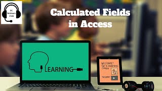 Calculated Field in Access  How to add a calculated field in an Access Table Access 2016 2013 2010 [upl. by Aharon6]