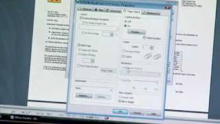 Epson Printer  How to Print TwoSided Duplex [upl. by Lachish]