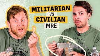 Spec Ops Test Military MREs Vs Civilian MREs [upl. by Gschu]