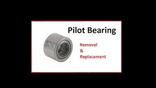 Pilot Bearing removal and replacement Ford Chevy Nissan Toyota Mustang [upl. by Omrelliug]