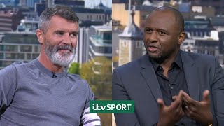 Roy Keane and Patrick Vieira best bits from France v Germany  ITV Sport [upl. by Anirba55]