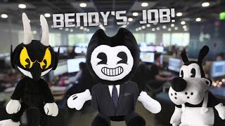 Bendy And The Ink Machine Plush Bendy’s Job [upl. by Rossen606]